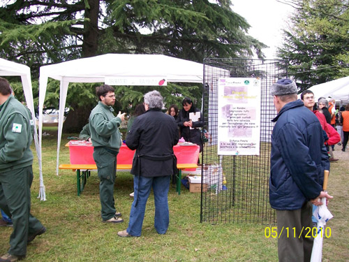 Stand nel Parco Pineta